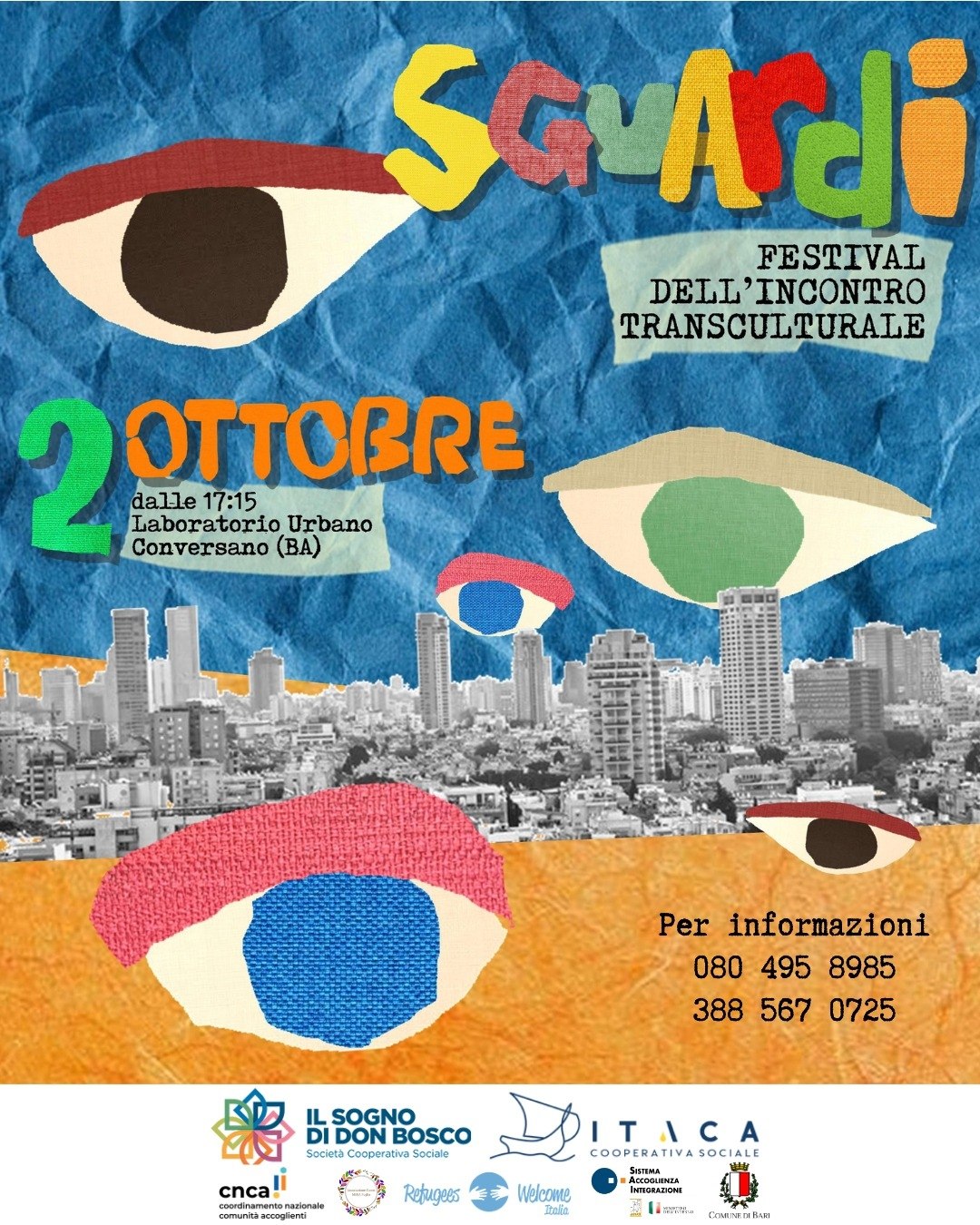 Locandina di SGUARDI: Festival dell'incontro transculturale
