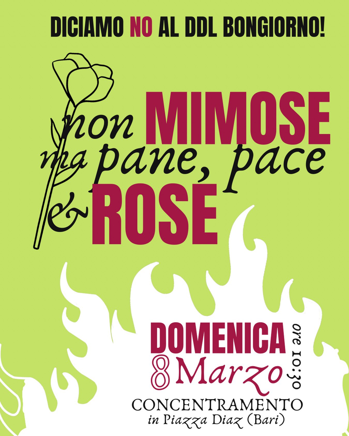 Locandina di CORTEO TRANSFEMMINISTA OTTO MARZO 📣 ♀️ 