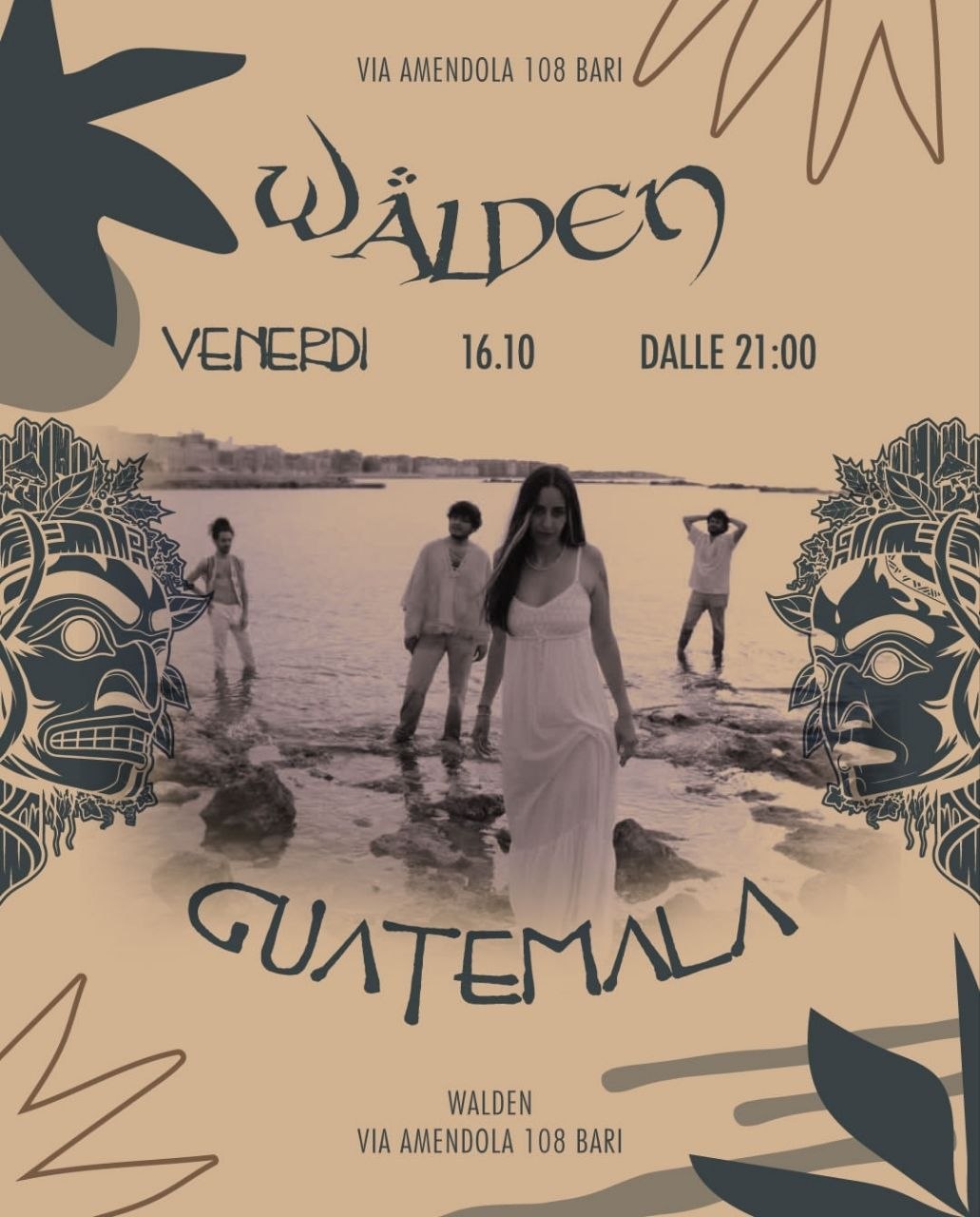 Locandina di Live Guatemala al Walden