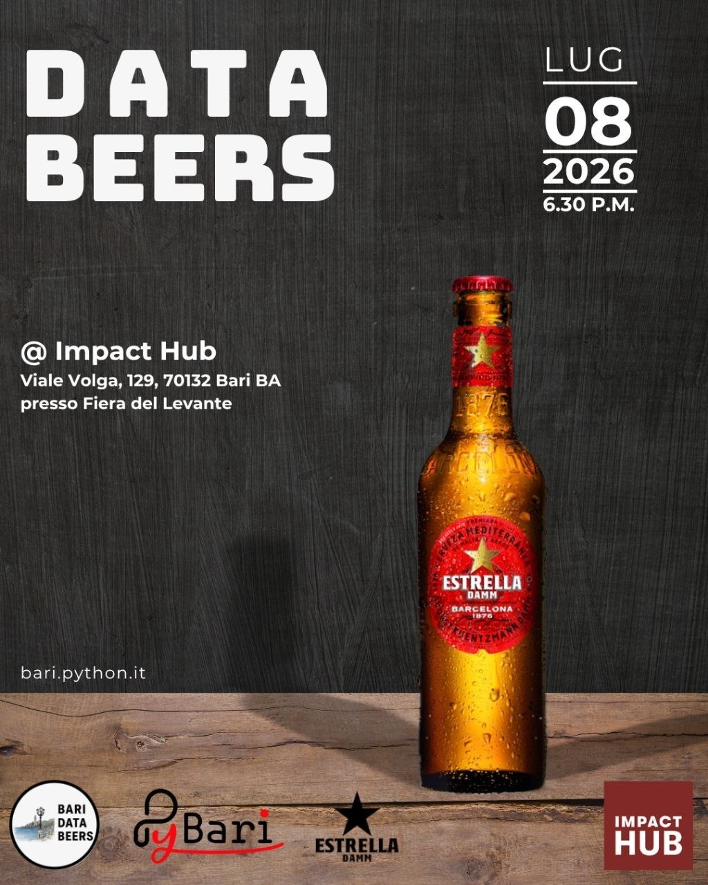Locandina di DataBeers Bari #3