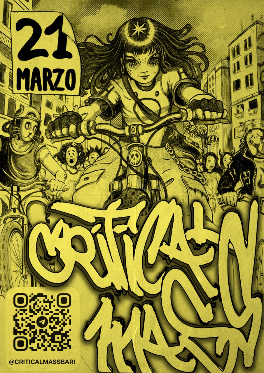 Locandina di 🚲 Critical Mass Bari 🚲