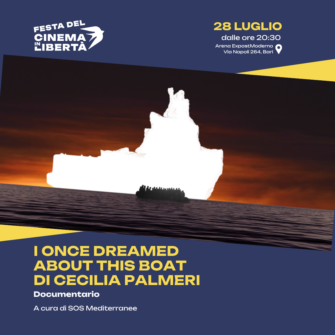 Locandina di 𝑰 𝑶𝒏𝒄𝒆 𝑫𝒓𝒆𝒂𝒎𝒆𝒅 𝑨𝒃𝒐𝒖𝒕 𝑻𝒉𝒊𝒔 𝑩𝒐𝒂𝒕 𝒅𝒊 𝑪𝒆𝒄𝒊𝒍𝒊𝒂 𝑷𝒂𝒍𝒎𝒆𝒓𝒊 - Festa del Cinema in Libertà 