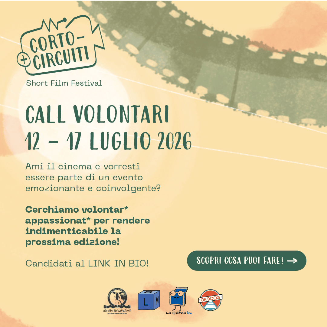 Locandina di Call Volontar* Cortocircuiti Short Film Festival