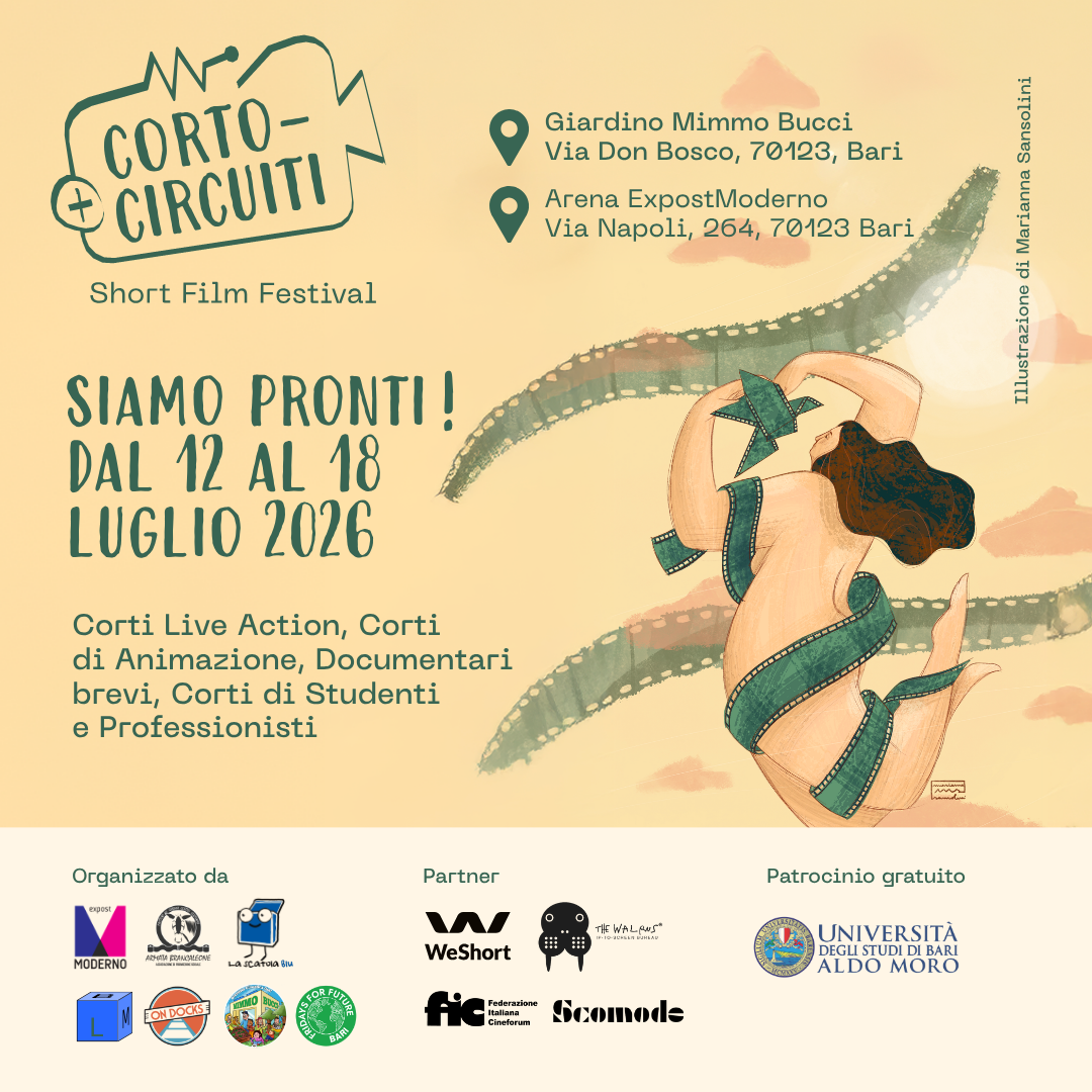 Locandina di Cortocircuiti Short Film Festival 2026