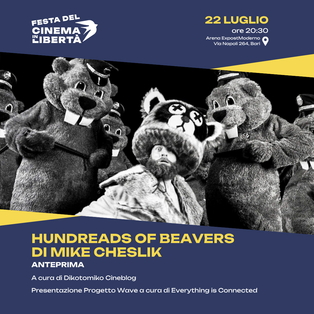 Locandina di Hundreads of Beavers di Mike Cheslik - Festa del Cinema in Libertà 2026