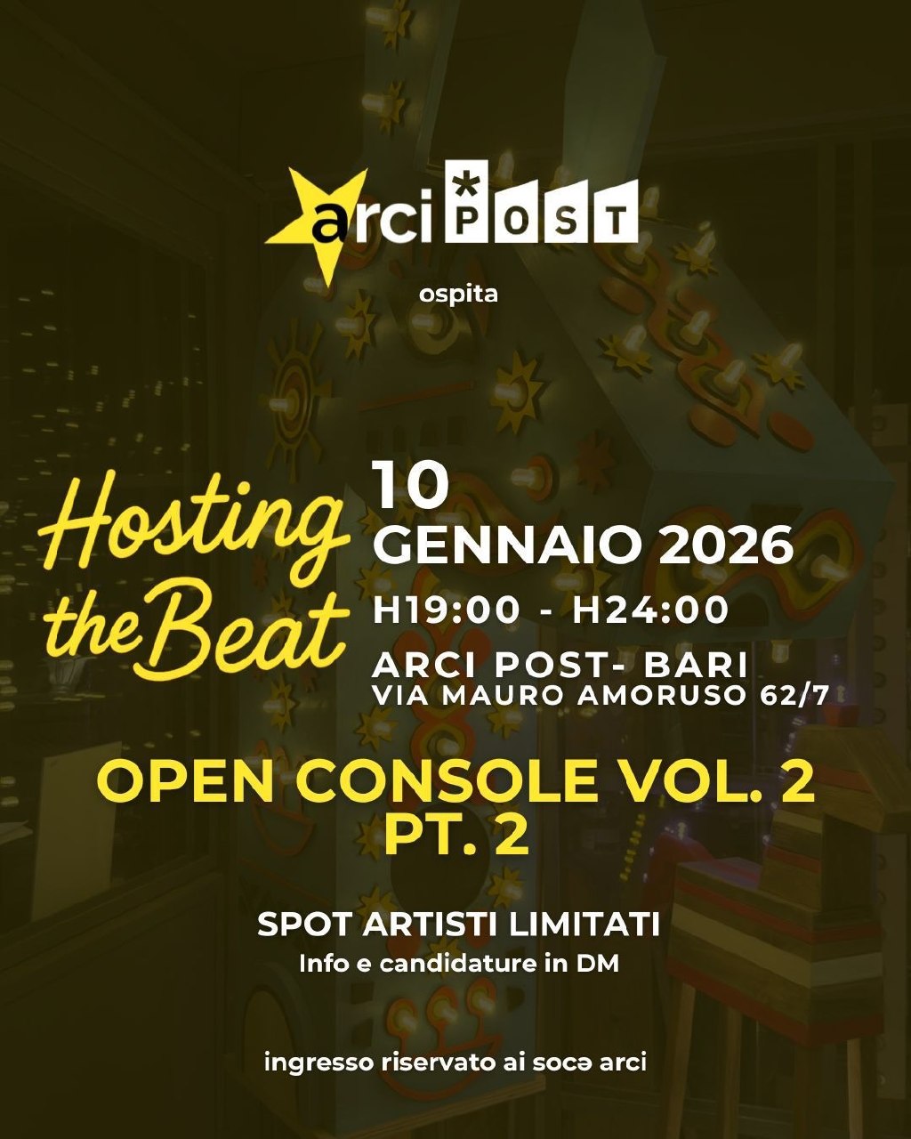 Locandina di Hosting the Beat - Open Console Vol. 2 Pt. 2