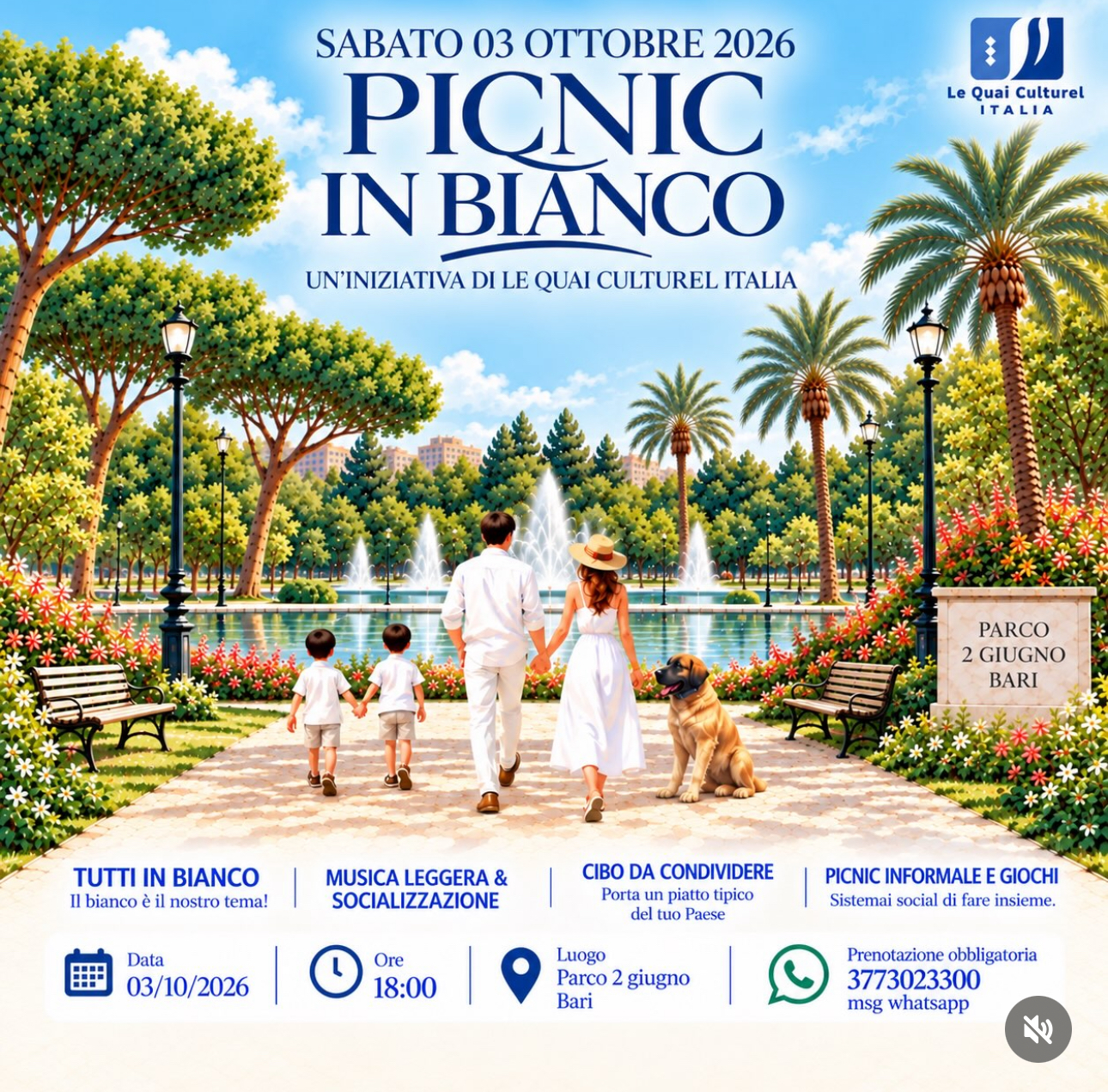 Locandina di Picnic in bianco 