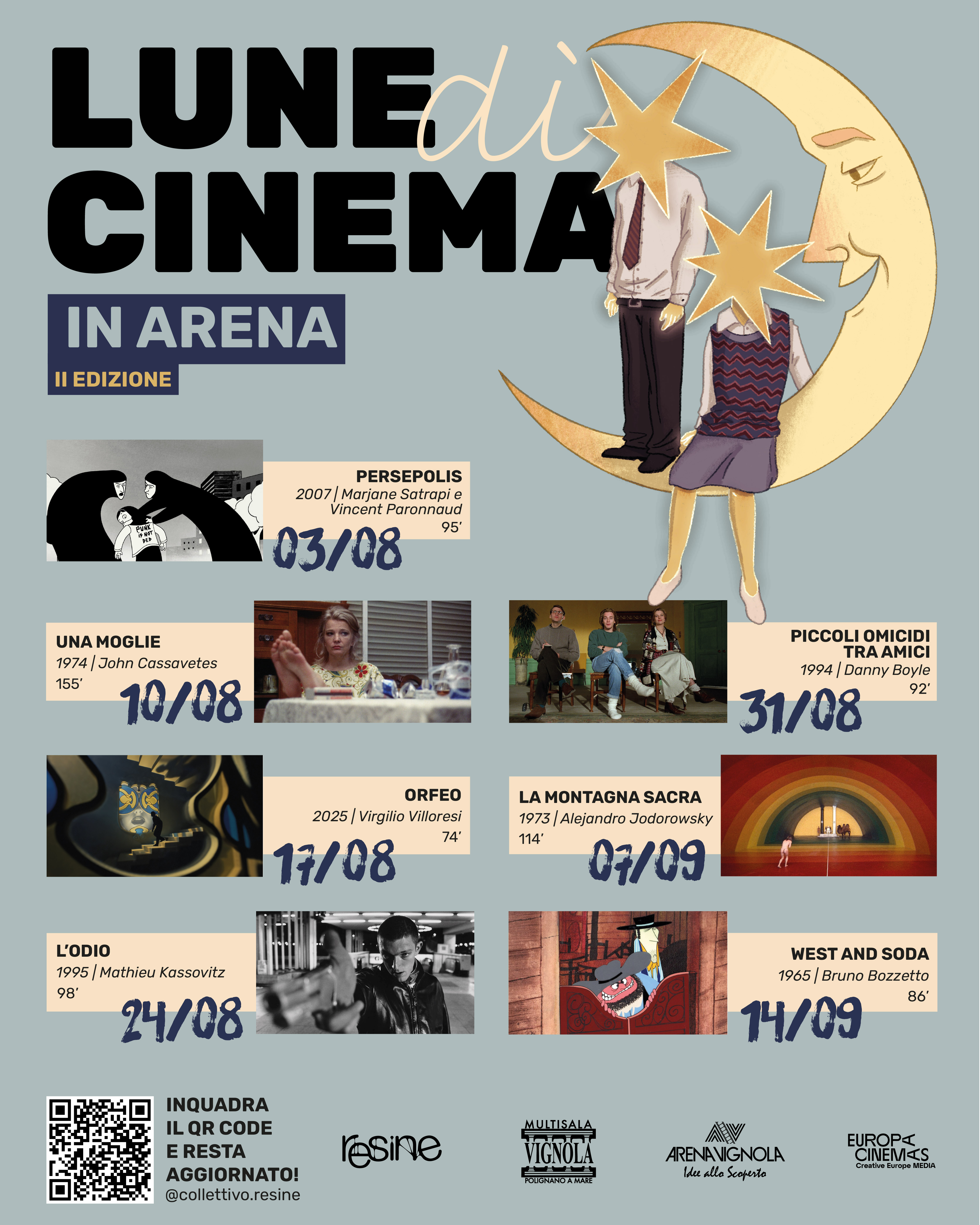 Locandina di Lunedì Cinema in Arena - II Edizione