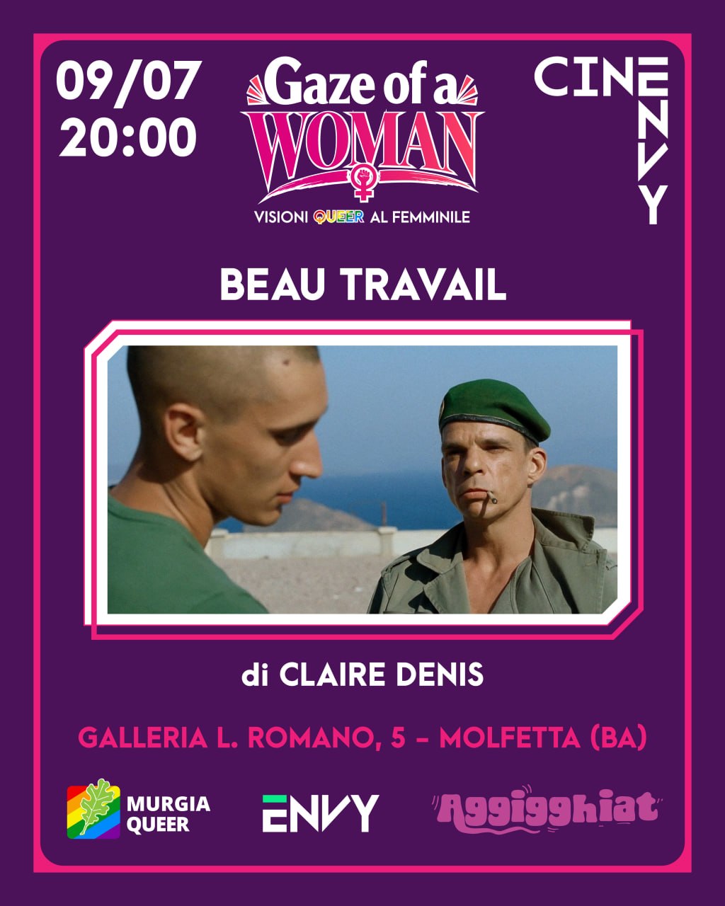Locandina di GAZE OF A WOMAN 🎬 | Visioni Queer al Femminile - Beau Travail