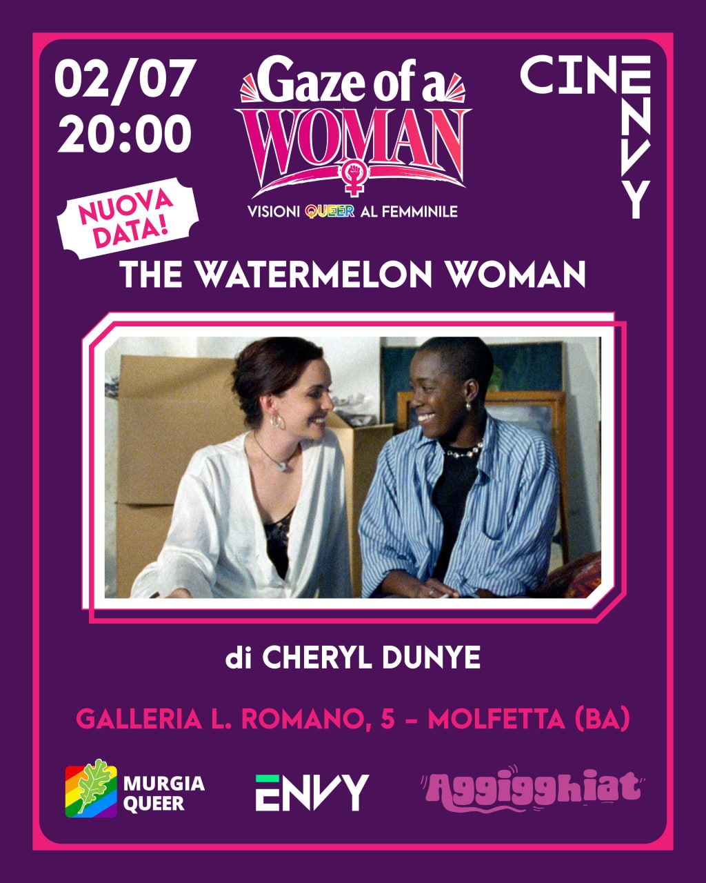 Locandina di GAZE OF A WOMAN 🎬 | Visioni Queer al Femminile