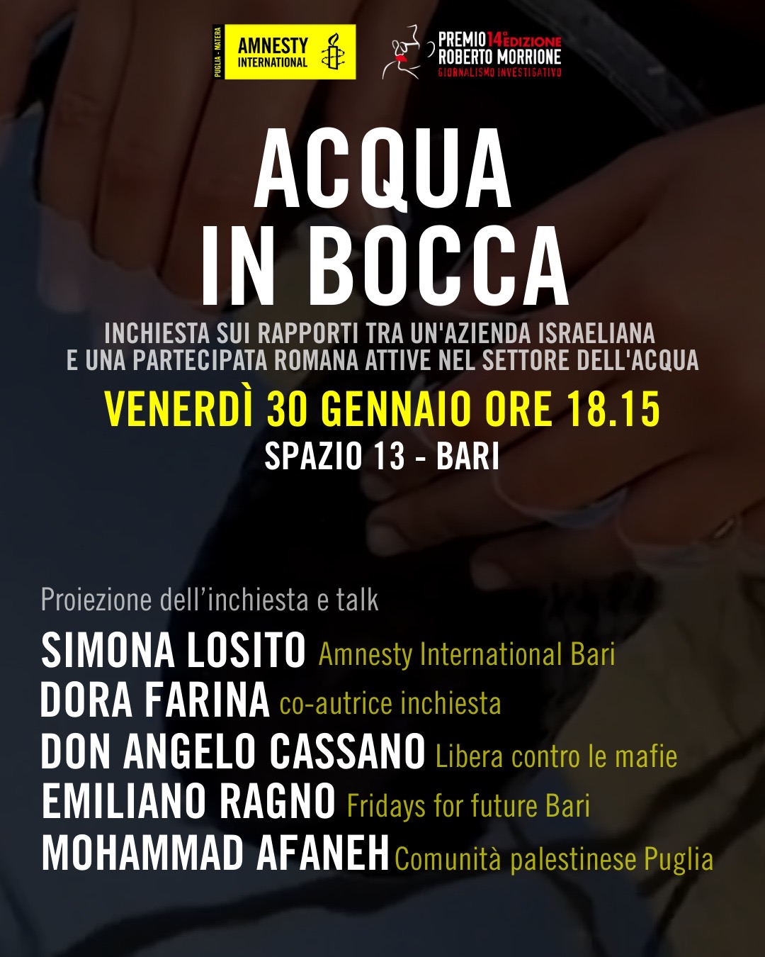 Locandina di Acqua in bocca