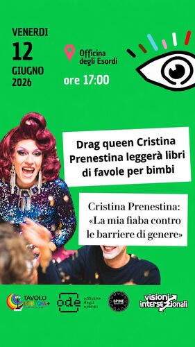 Locandina di Letture straordinarie con Cristina Prenestina e 