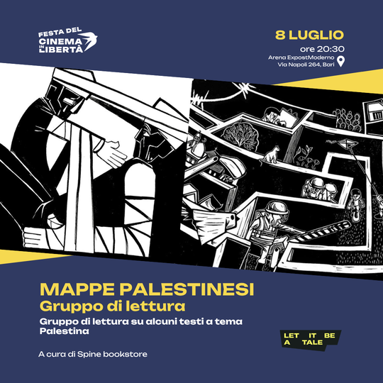 Locandina di Mappe Palestinesi (Gruppo di lettura)